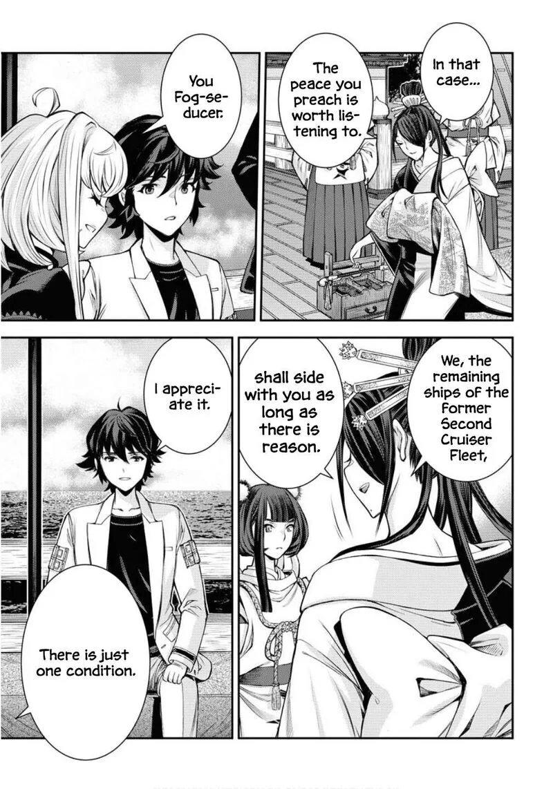 Aoki Hagane no Arpeggio Chapter 171 page 34