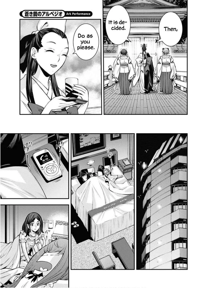 Aoki Hagane no Arpeggio Chapter 171 page 36