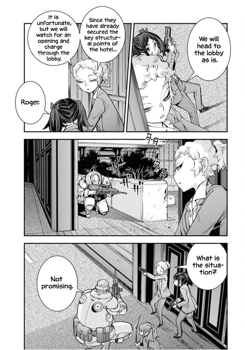 Aoki Hagane no Arpeggio Chapter 172 page 10