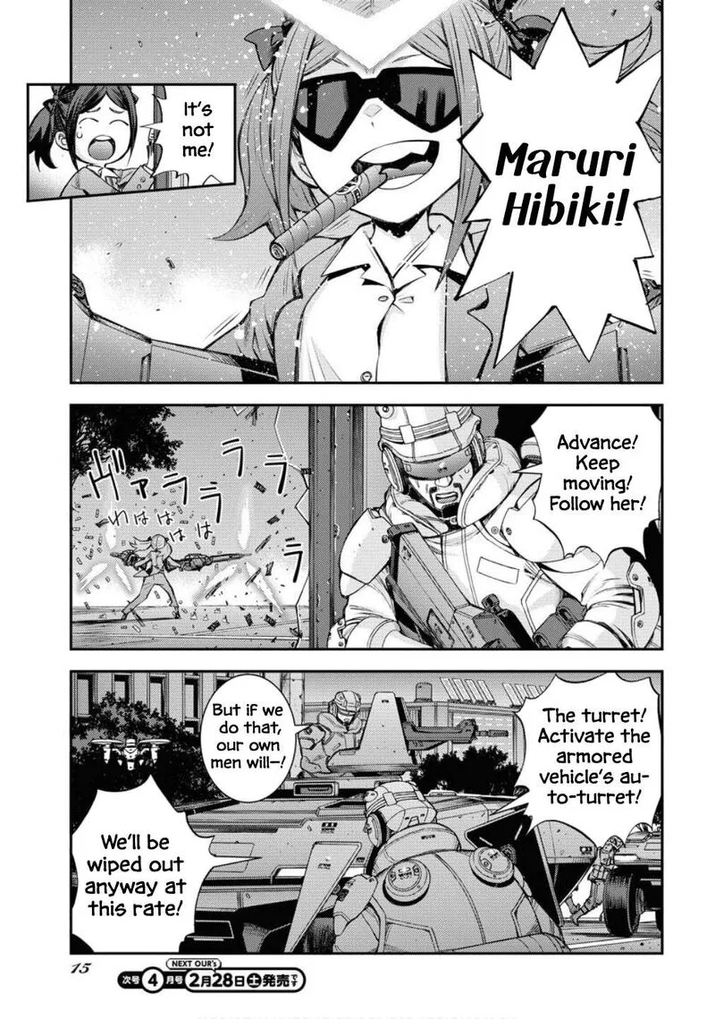 Aoki Hagane no Arpeggio Chapter 173 page 12