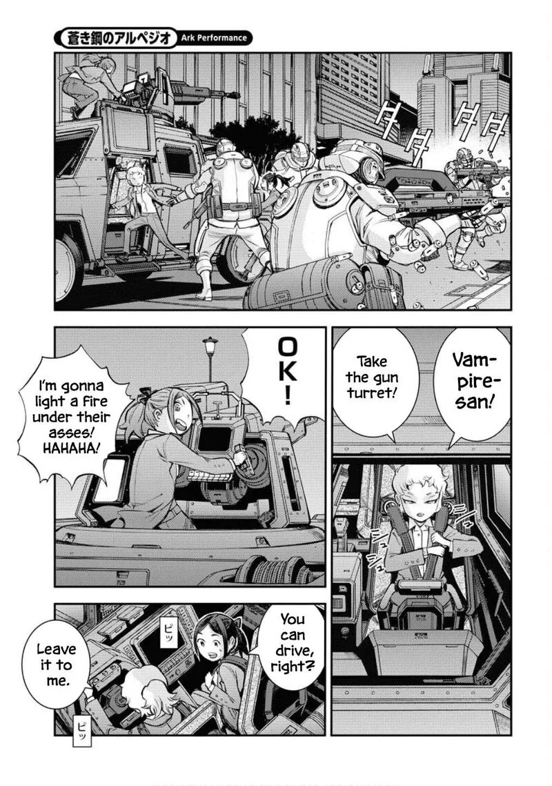 Aoki Hagane no Arpeggio Chapter 173 page 24