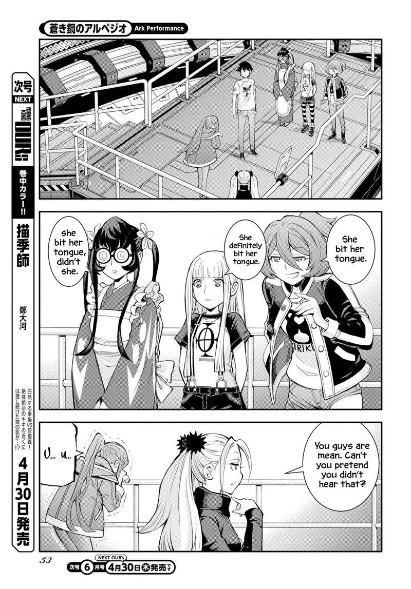 Aoki Hagane no Arpeggio Chapter 175 page 24