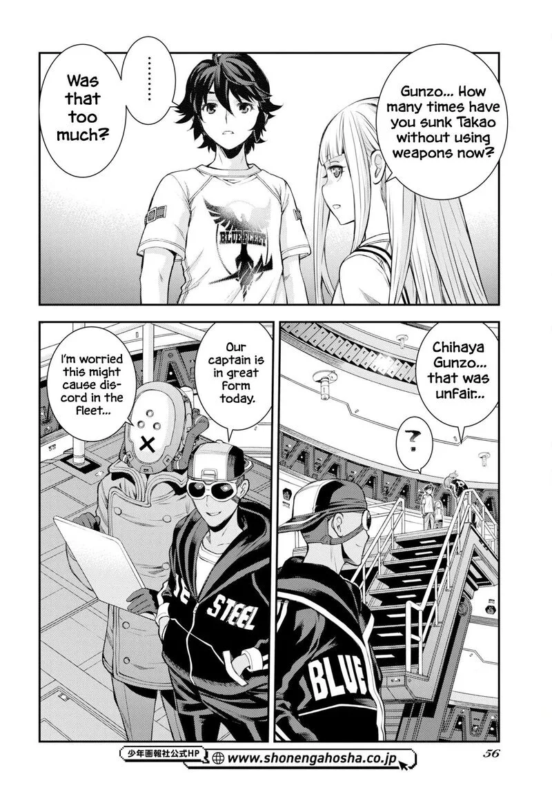 Aoki Hagane no Arpeggio Chapter 175 page 27