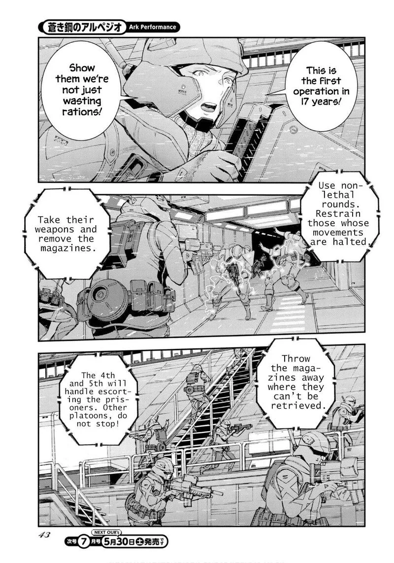 Aoki Hagane no Arpeggio Chapter 176 page 12