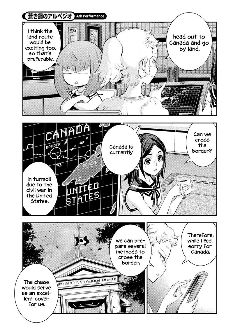 Aoki Hagane no Arpeggio Chapter 177 page 7