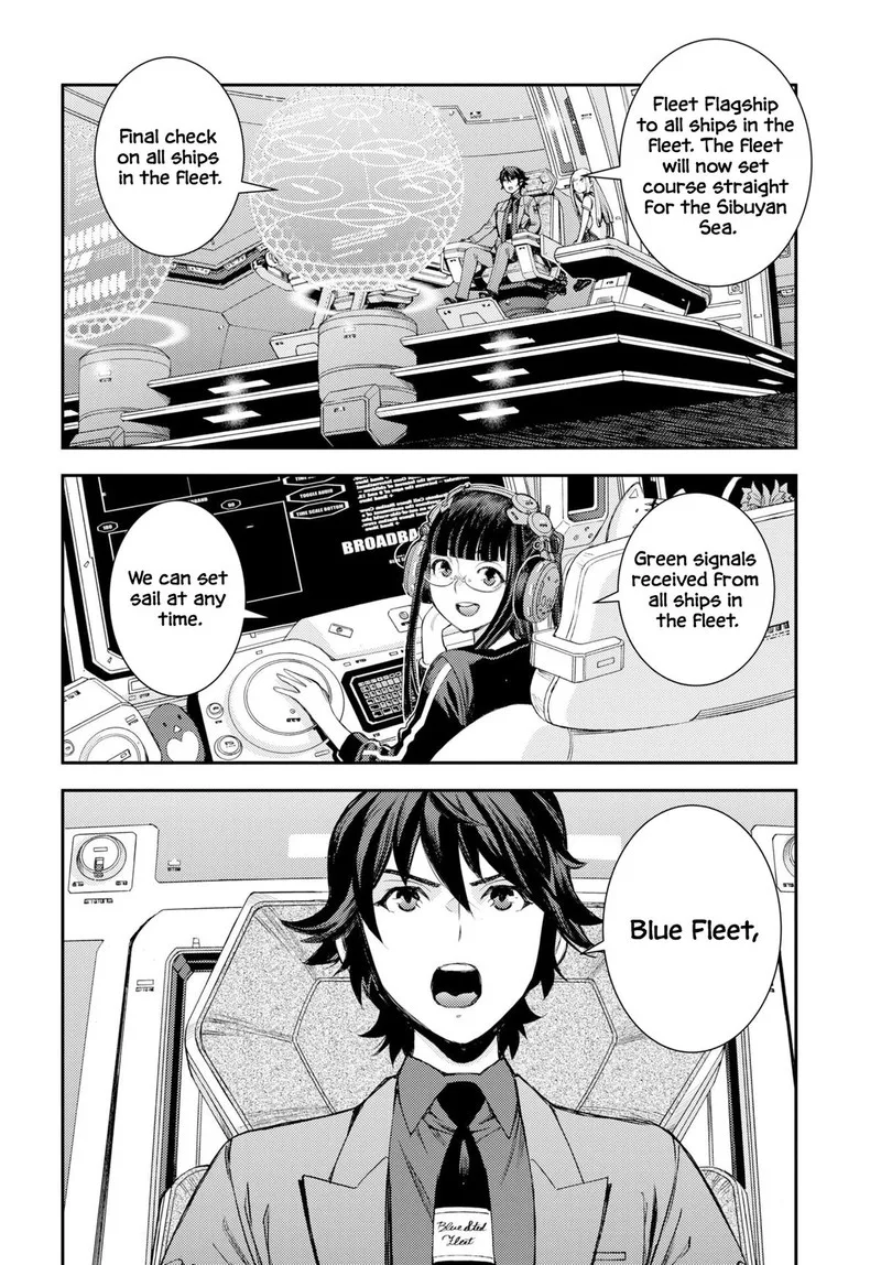 Aoki Hagane no Arpeggio Chapter 178 page 34