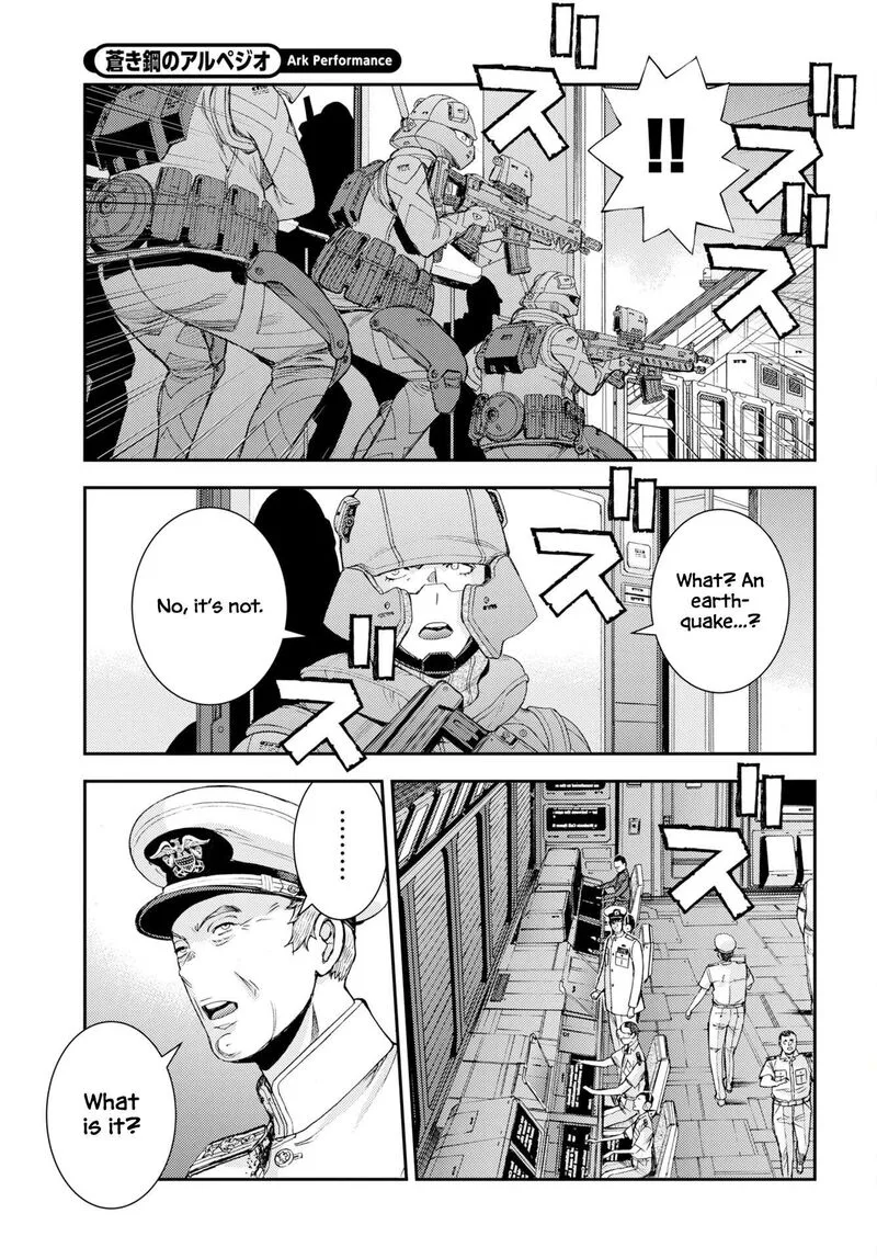 Aoki Hagane no Arpeggio Chapter 179 page 10
