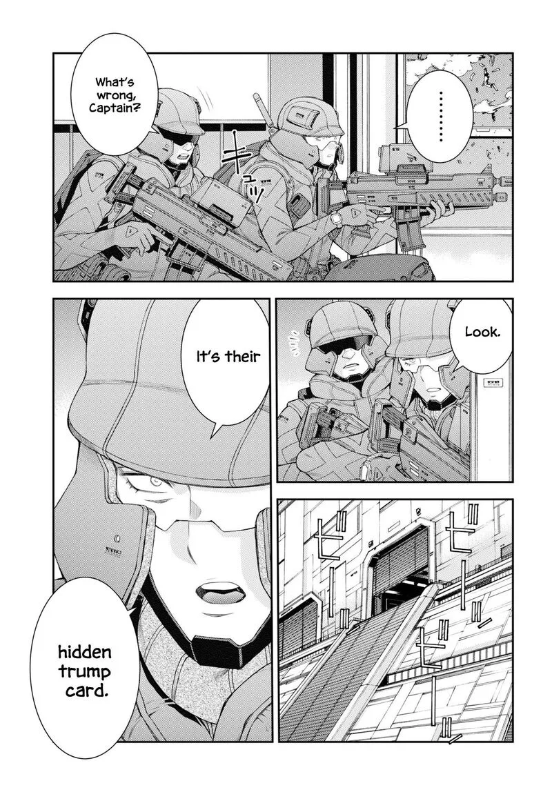 Aoki Hagane no Arpeggio Chapter 179 page 18