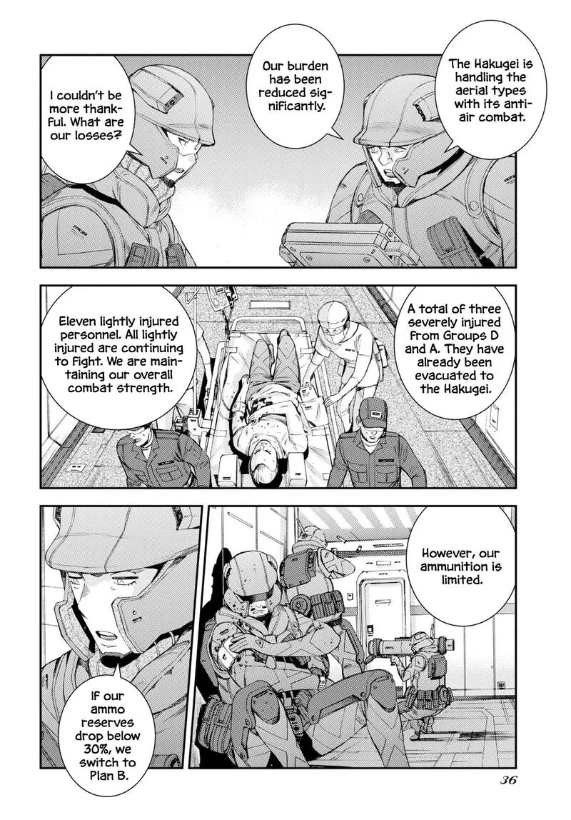 Aoki Hagane no Arpeggio Chapter 179 page 5