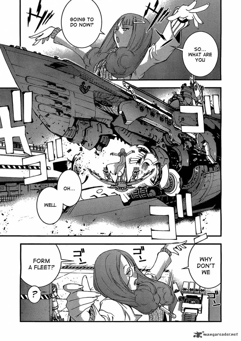 Aoki Hagane no Arpeggio Chapter 22 page 15