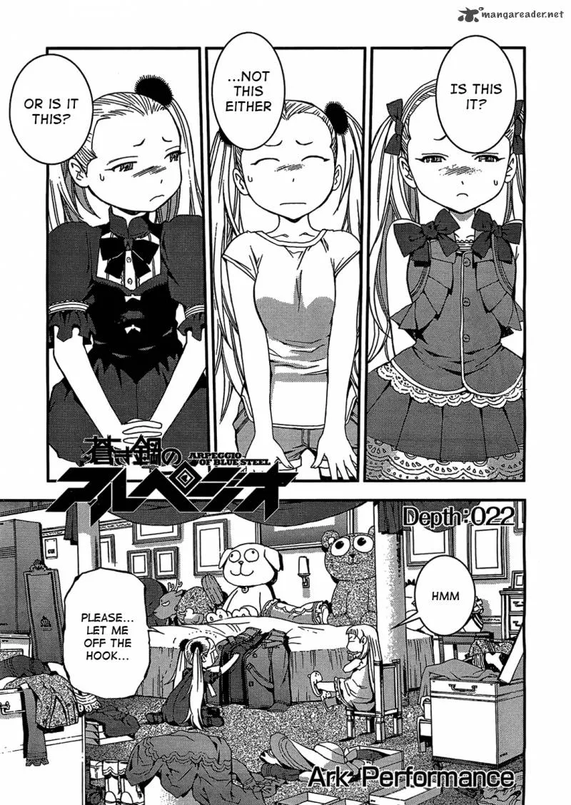 Aoki Hagane no Arpeggio Chapter 22 page 1