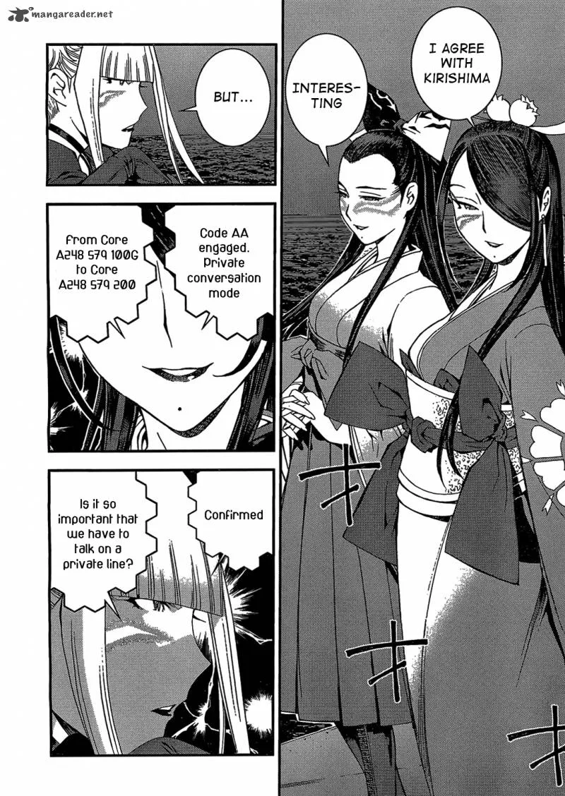 Aoki Hagane no Arpeggio Chapter 22 page 10