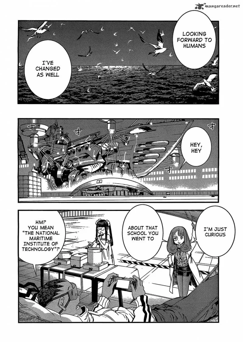 Aoki Hagane no Arpeggio Chapter 23 page 17
