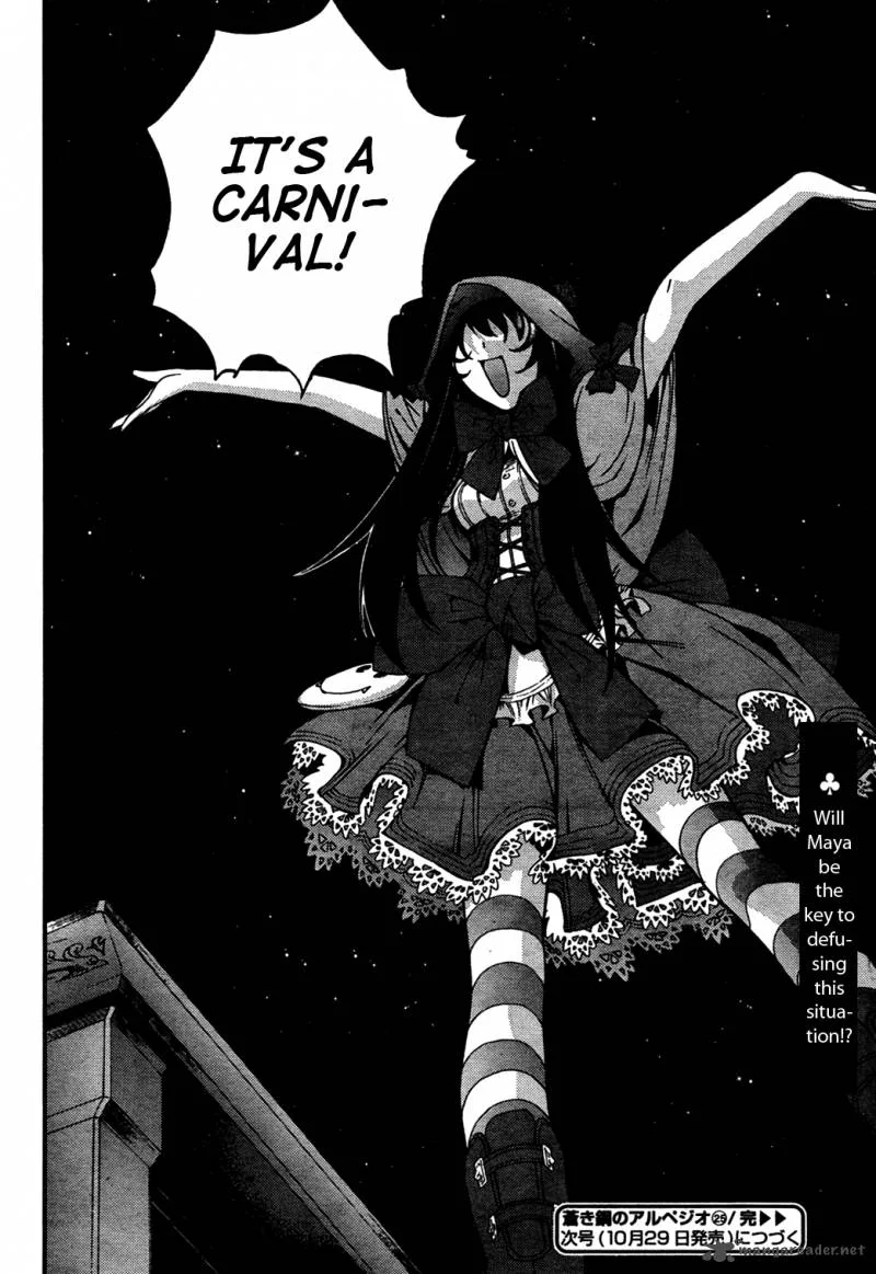 Aoki Hagane no Arpeggio Chapter 25 page 28