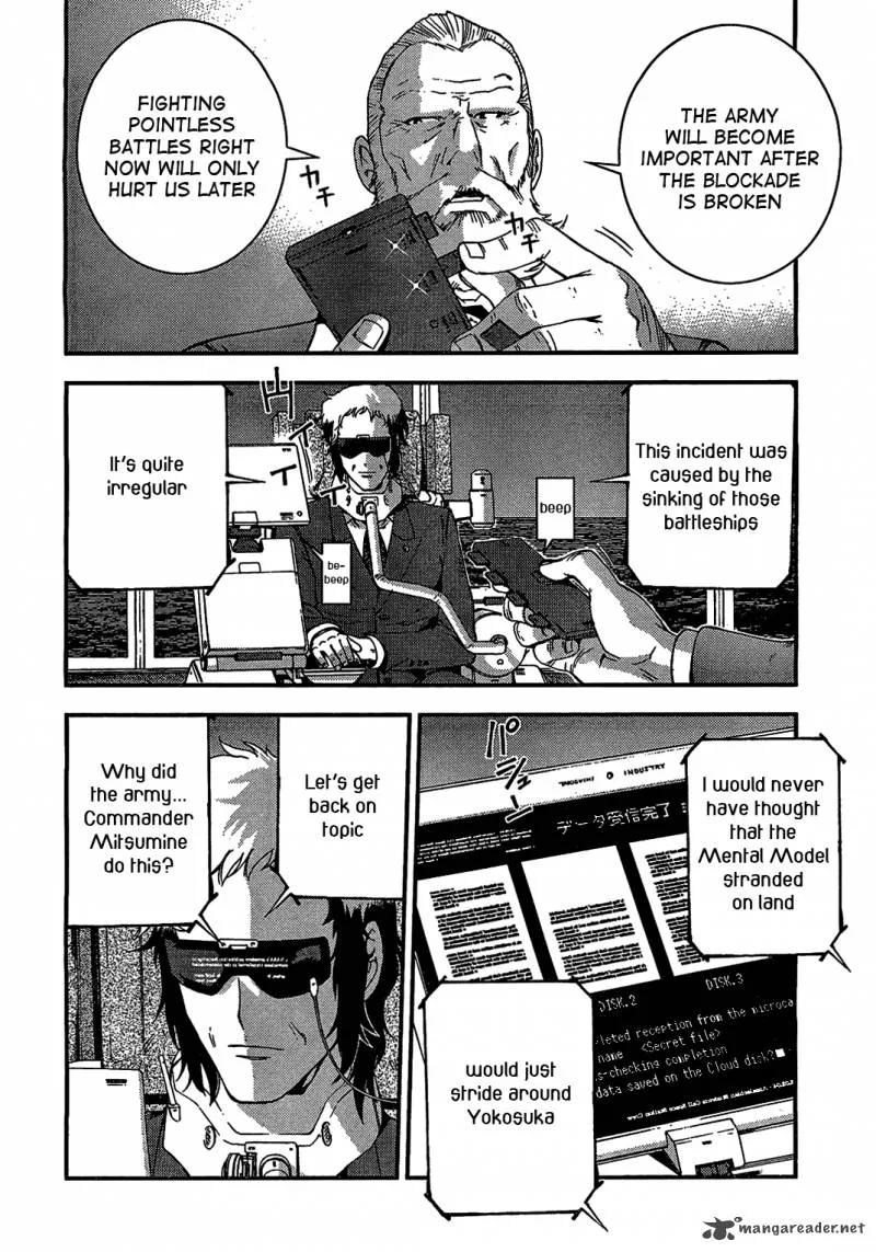 Aoki Hagane no Arpeggio Chapter 27 page 8