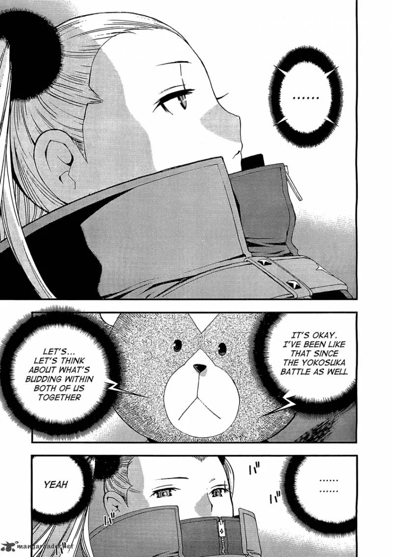 Aoki Hagane no Arpeggio Chapter 28 page 22