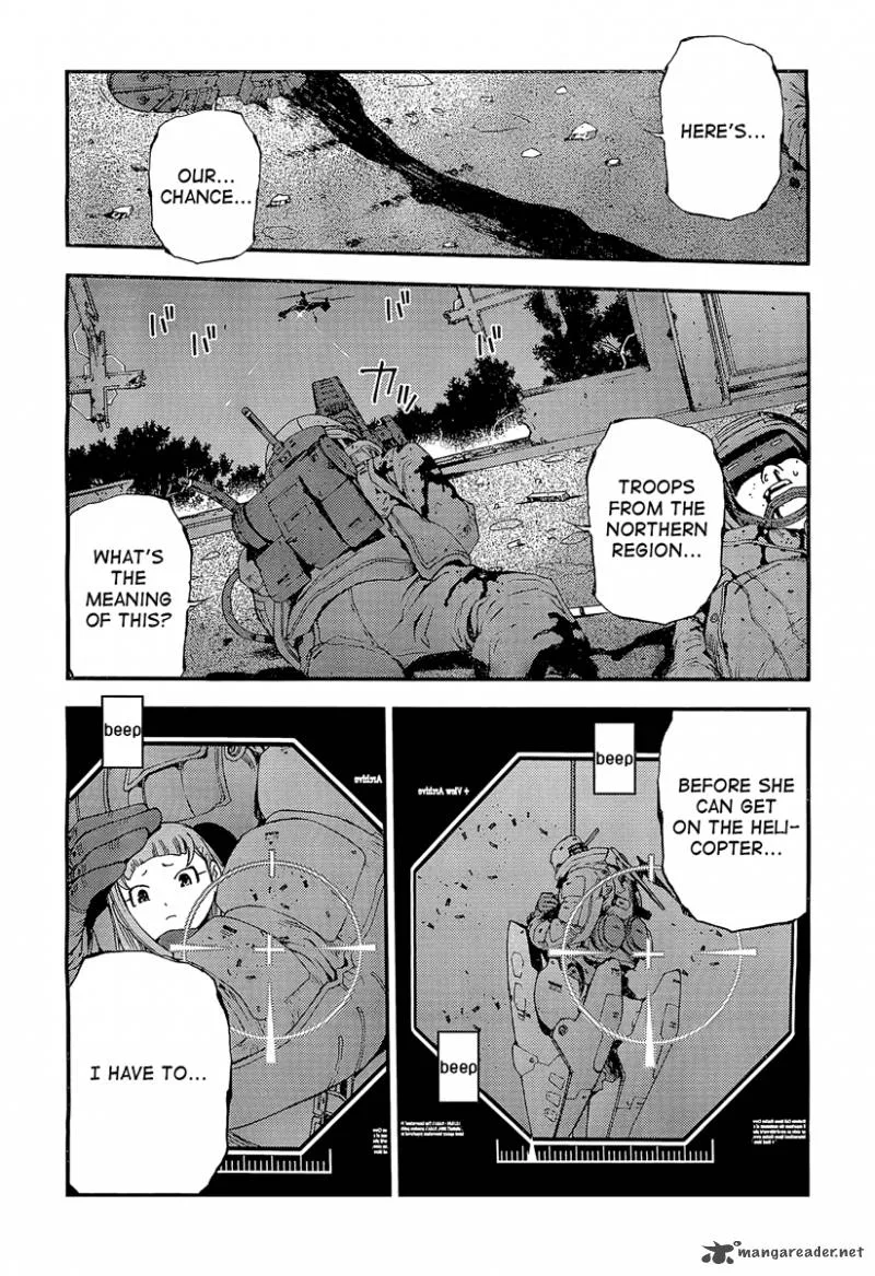Aoki Hagane no Arpeggio Chapter 28 page 23
