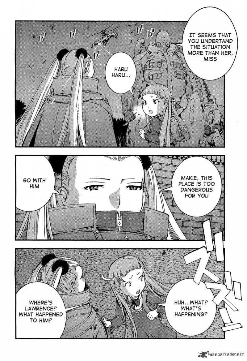 Aoki Hagane no Arpeggio Chapter 28 page 17