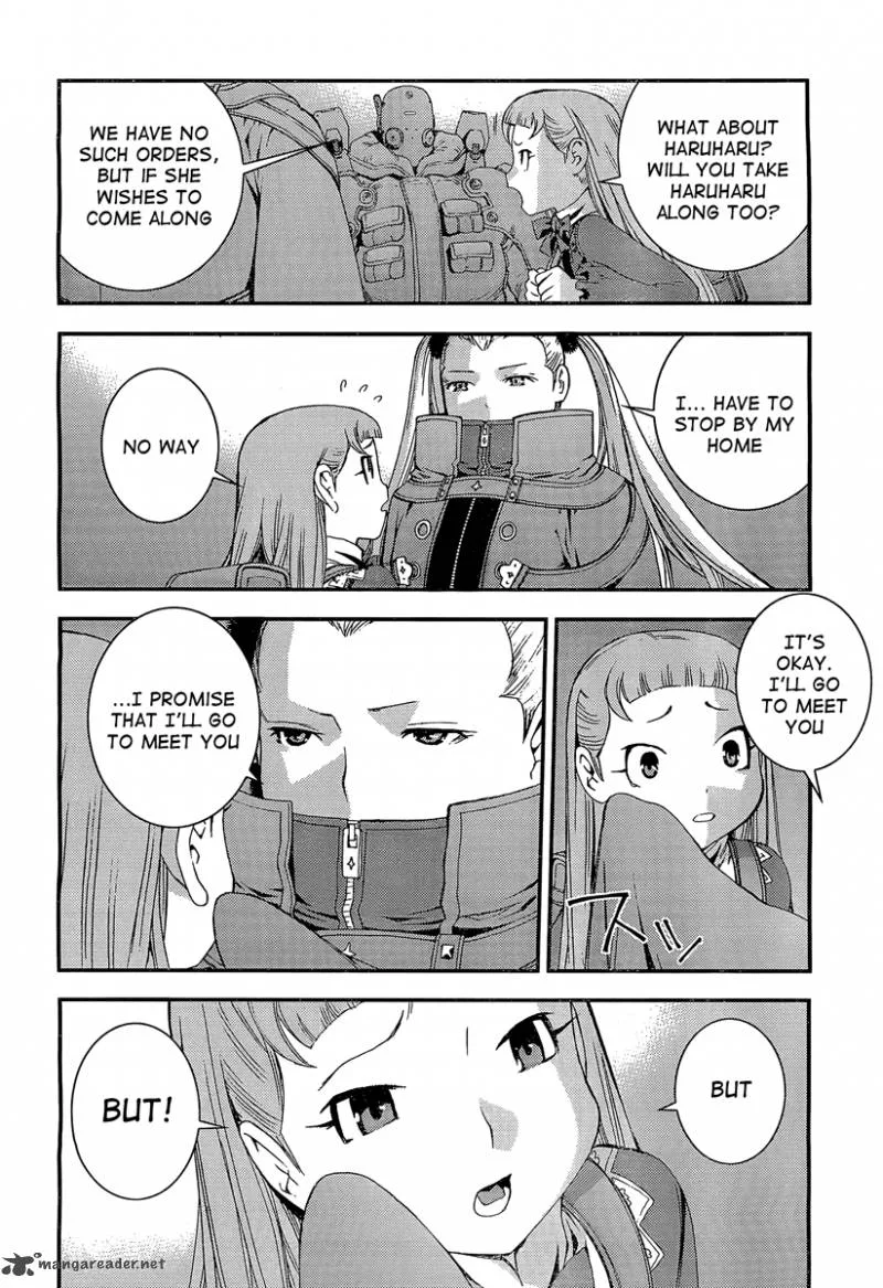 Aoki Hagane no Arpeggio Chapter 28 page 19