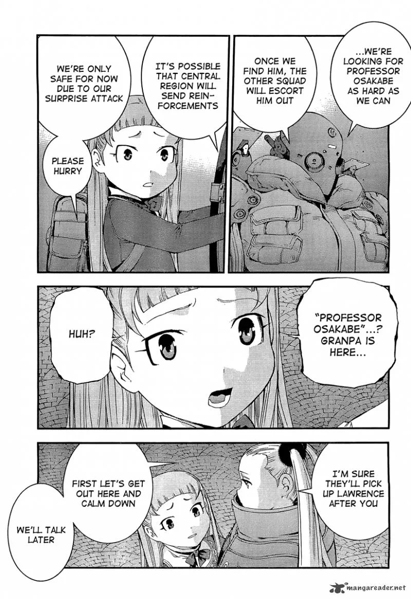 Aoki Hagane no Arpeggio Chapter 28 page 18