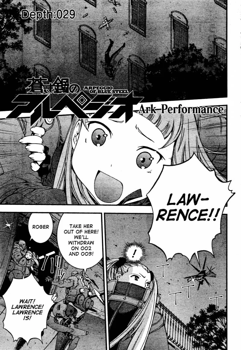 Aoki Hagane no Arpeggio Chapter 29 page 1