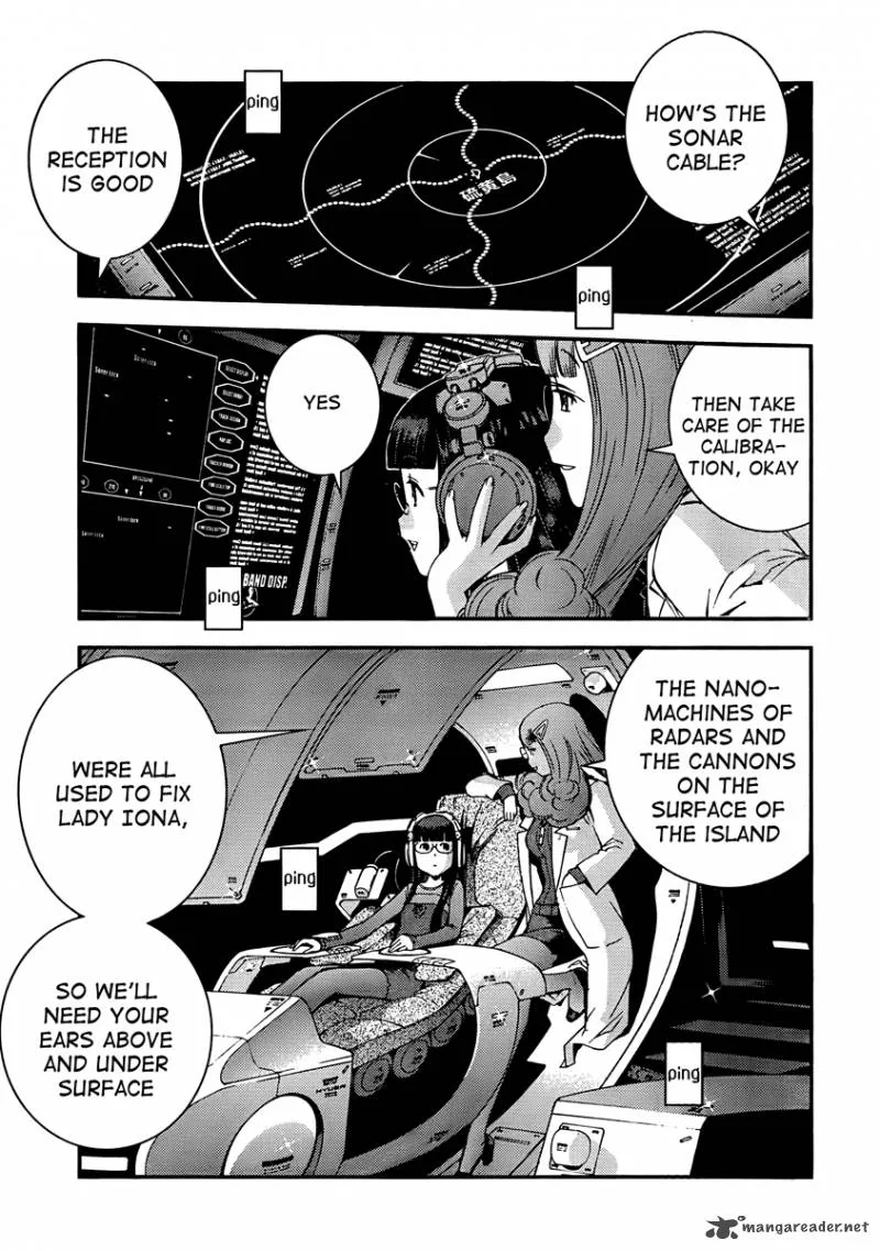 Aoki Hagane no Arpeggio Chapter 30 page 11