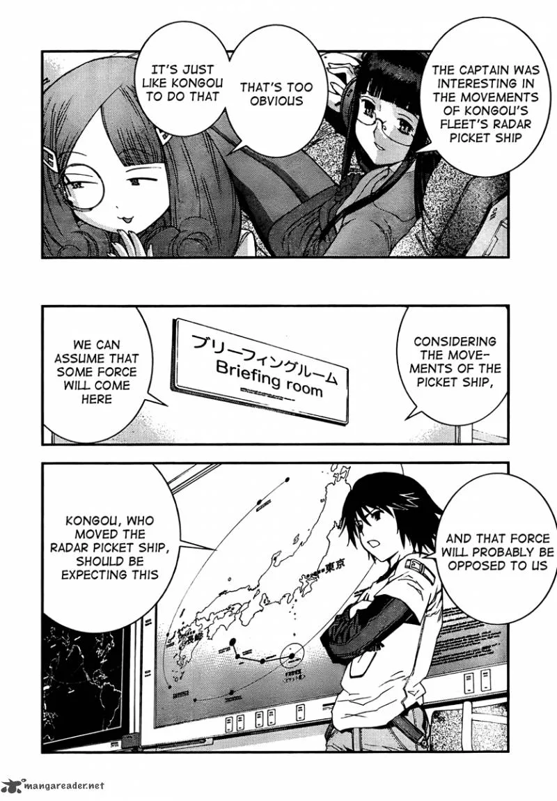 Aoki Hagane no Arpeggio Chapter 30 page 12