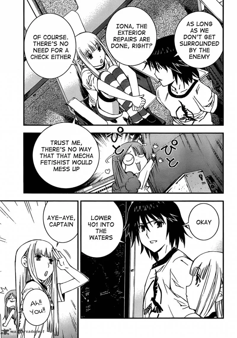 Aoki Hagane no Arpeggio Chapter 30 page 19