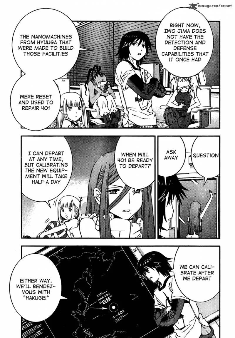 Aoki Hagane no Arpeggio Chapter 30 page 17