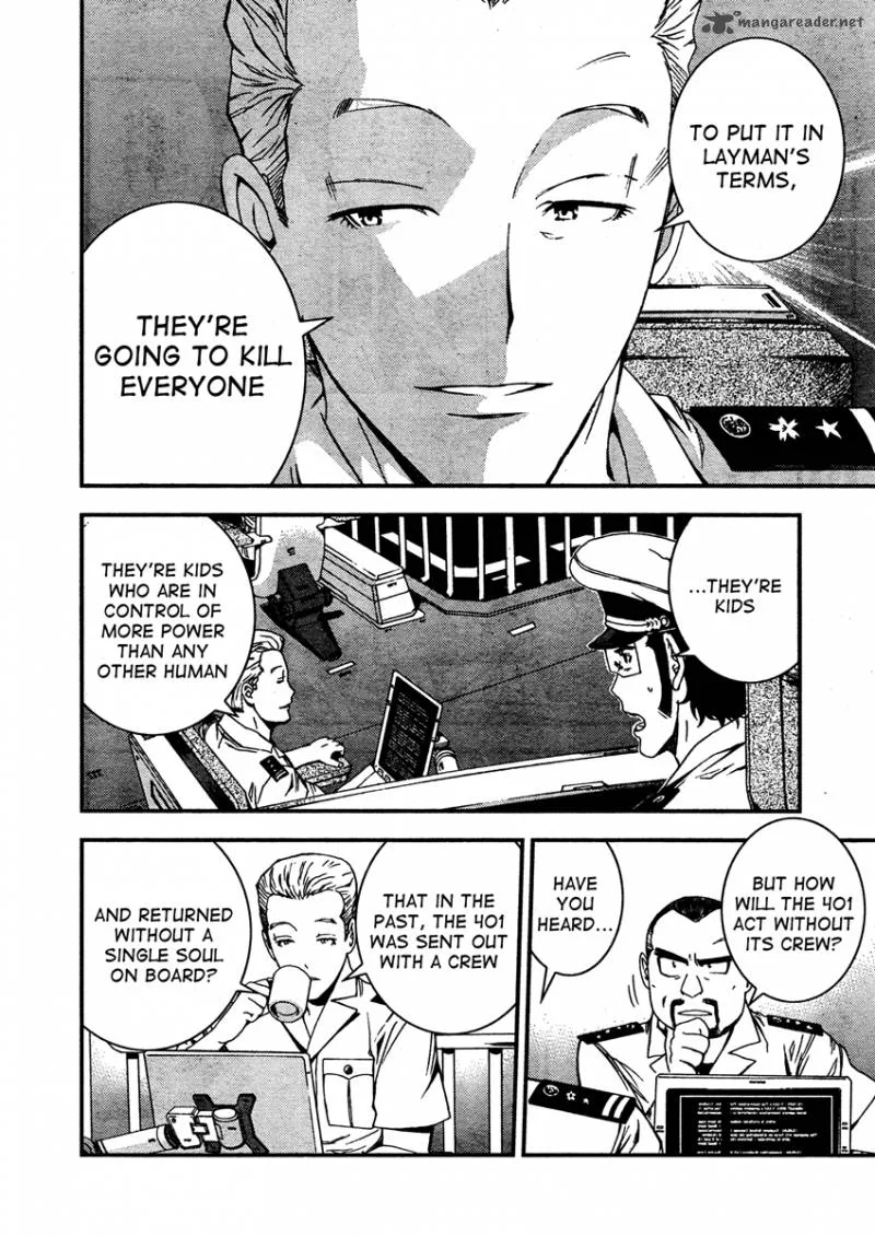Aoki Hagane no Arpeggio Chapter 31 page 21