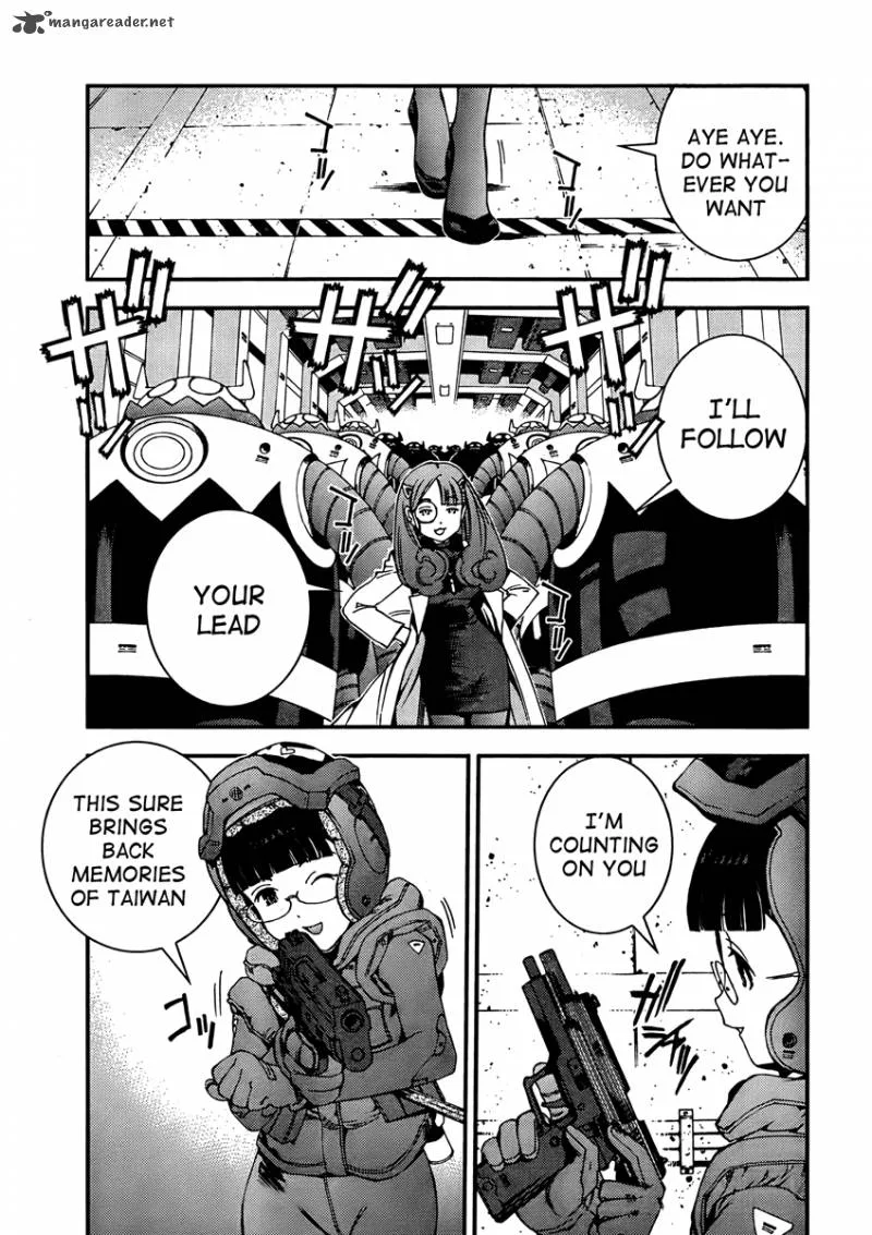 Aoki Hagane no Arpeggio Chapter 32 page 16