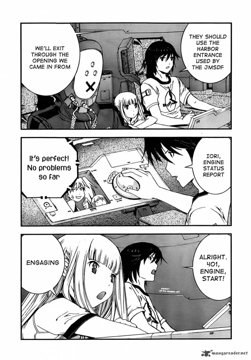 Aoki Hagane no Arpeggio Chapter 34 page 25