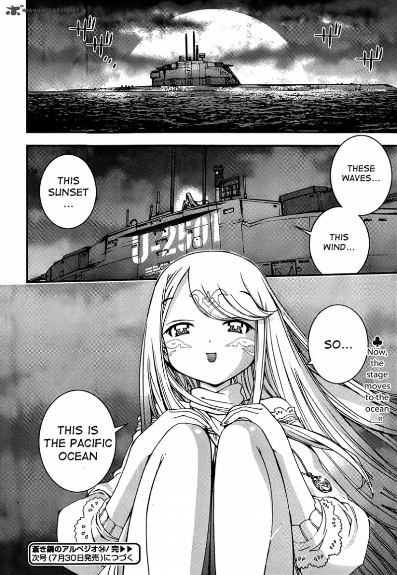 Aoki Hagane no Arpeggio Chapter 34 page 28