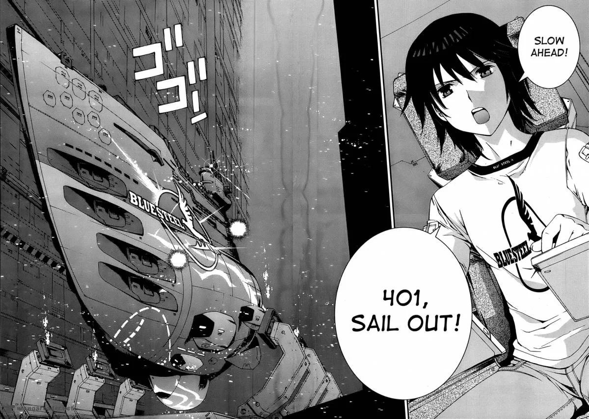 Aoki Hagane no Arpeggio Chapter 34 page 27