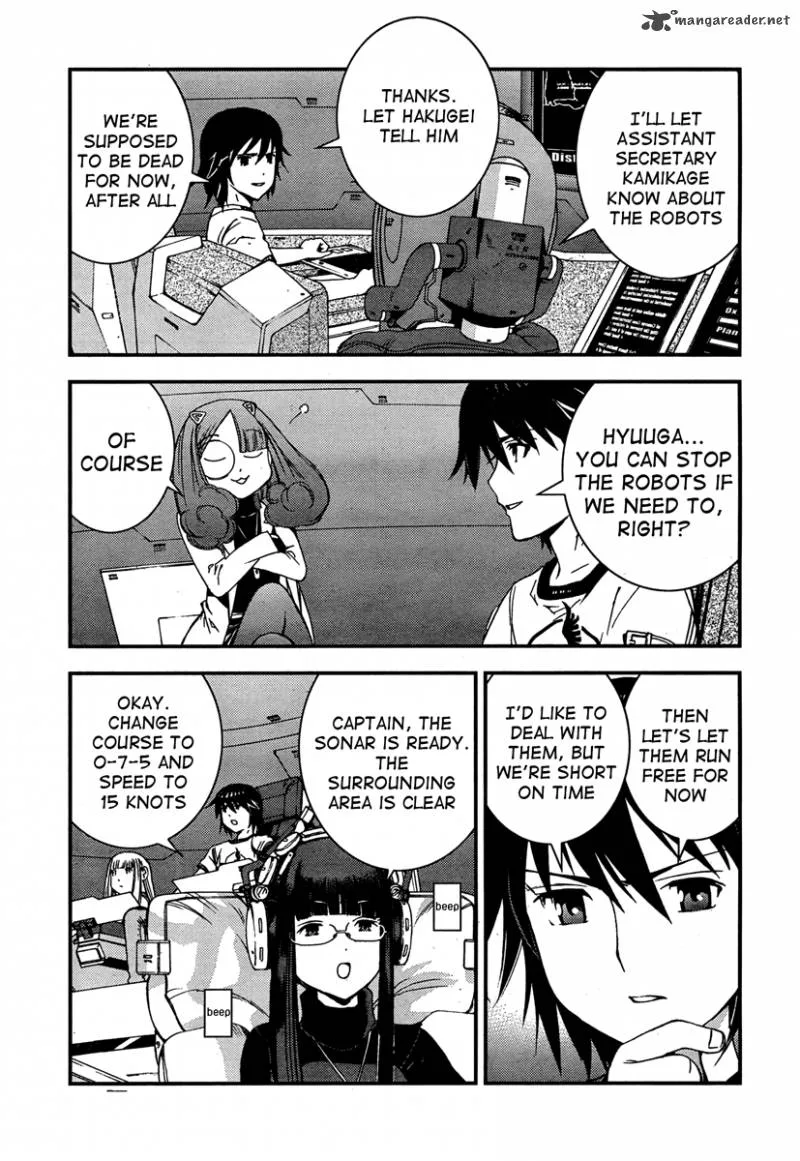 Aoki Hagane no Arpeggio Chapter 35 page 13