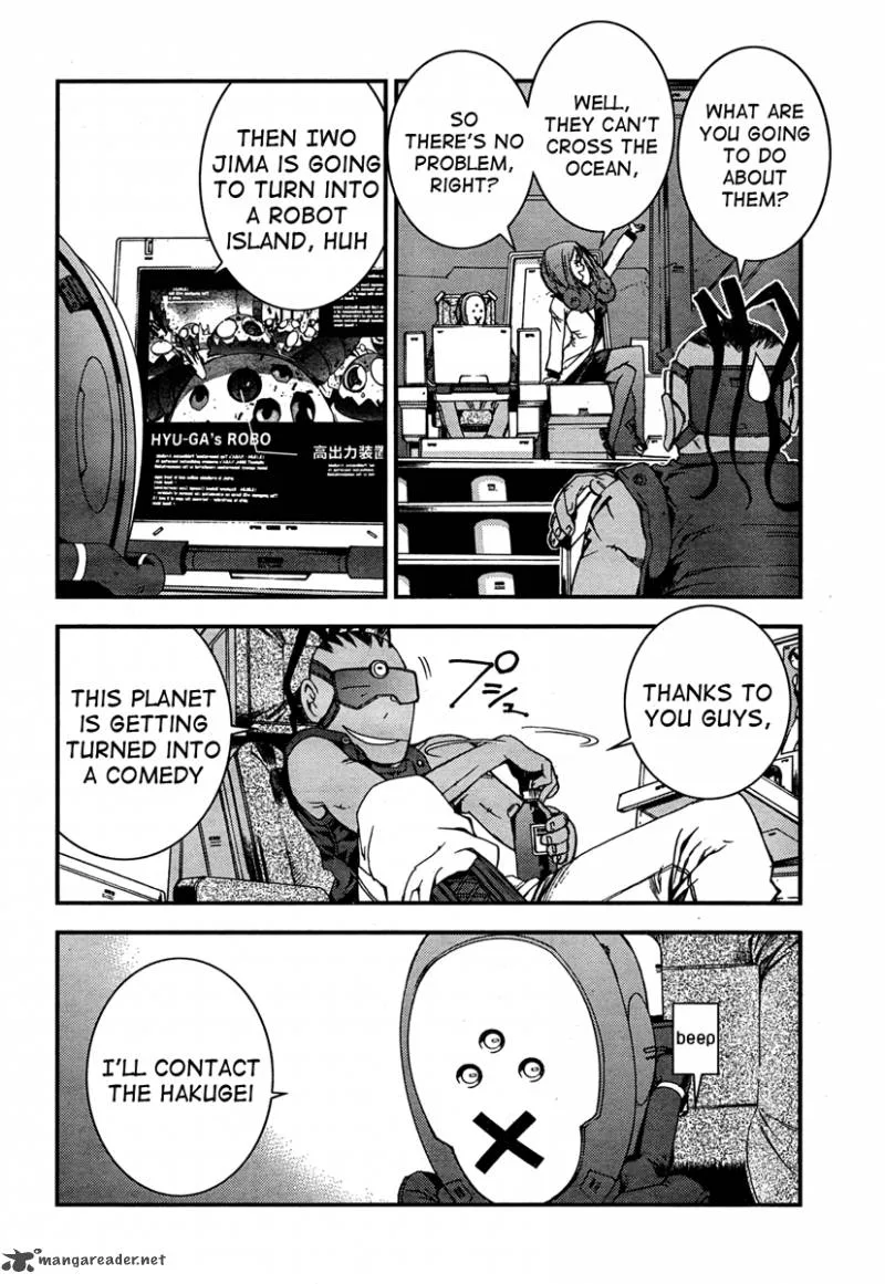 Aoki Hagane no Arpeggio Chapter 35 page 12