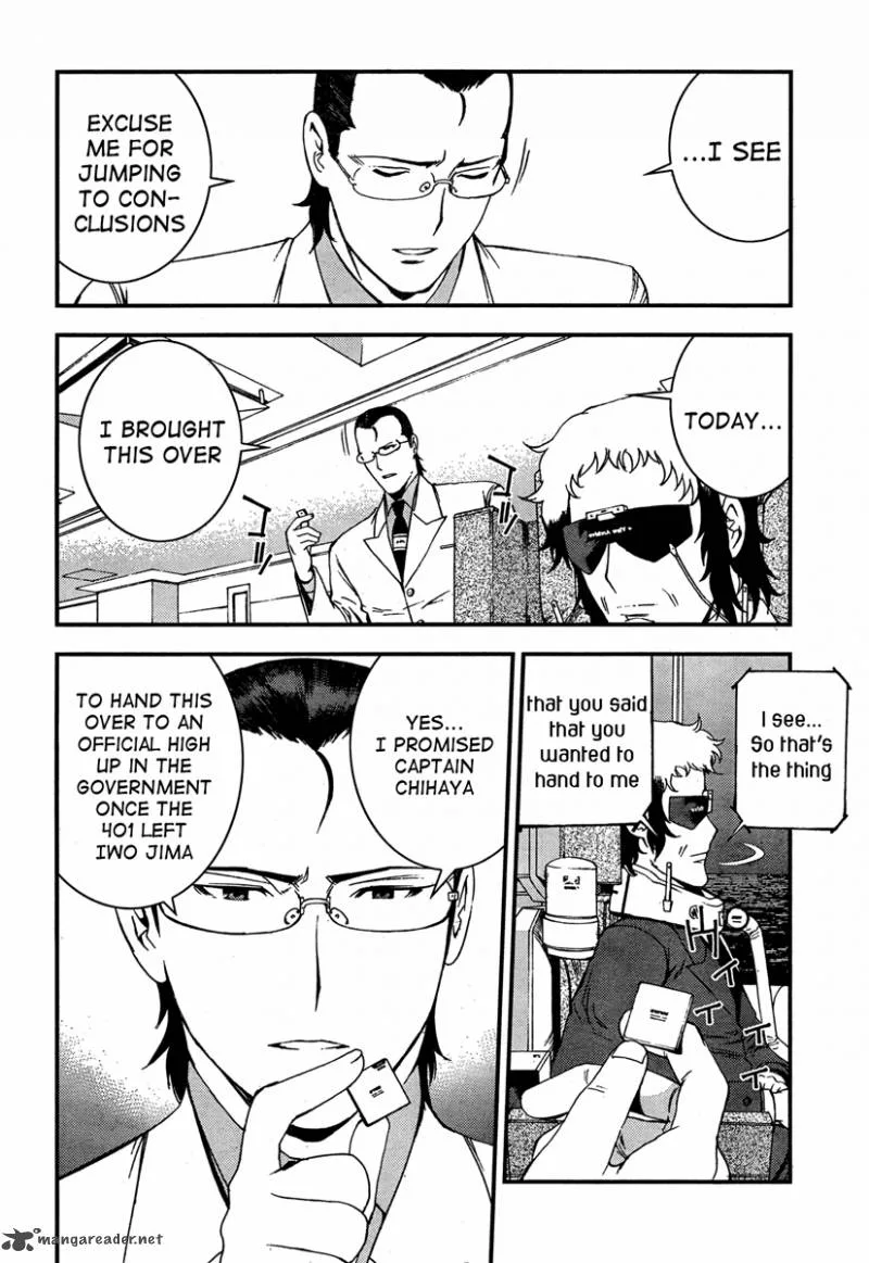 Aoki Hagane no Arpeggio Chapter 35 page 16