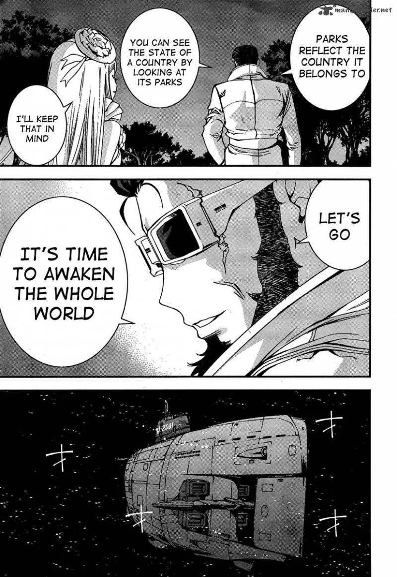 Aoki Hagane no Arpeggio Chapter 35 page 29