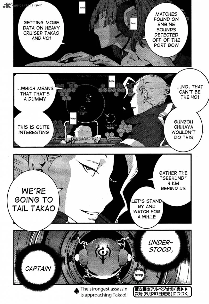 Aoki Hagane no Arpeggio Chapter 35 page 30