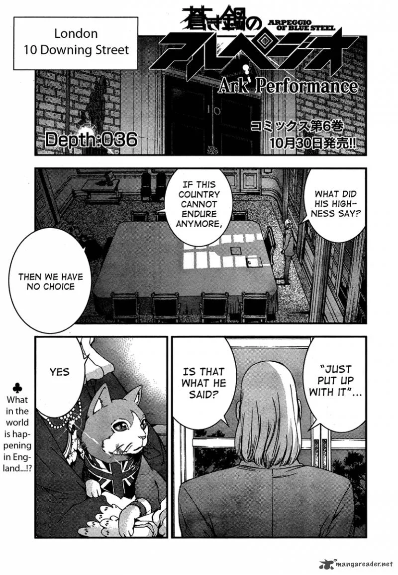 Aoki Hagane no Arpeggio Chapter 36 page 2