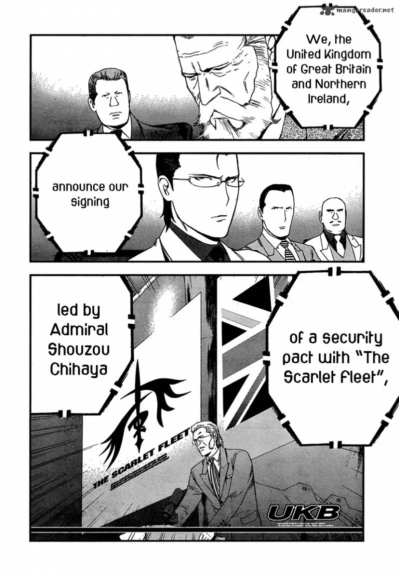 Aoki Hagane no Arpeggio Chapter 36 page 13