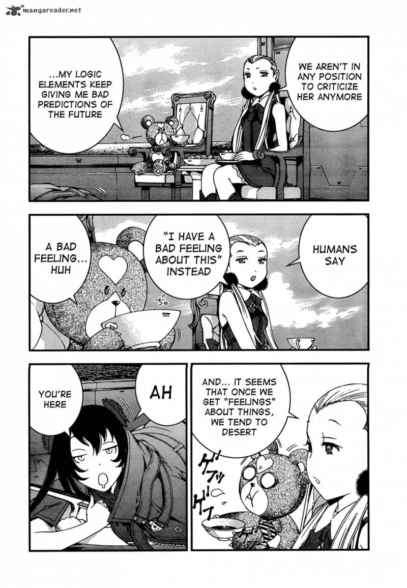 Aoki Hagane no Arpeggio Chapter 36 page 9