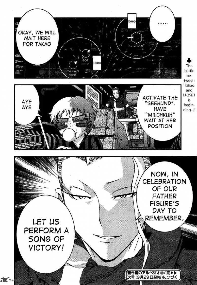 Aoki Hagane no Arpeggio Chapter 36 page 31