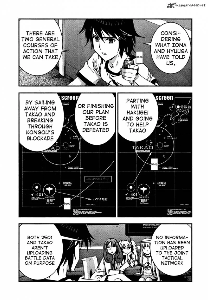 Aoki Hagane no Arpeggio Chapter 38 page 9