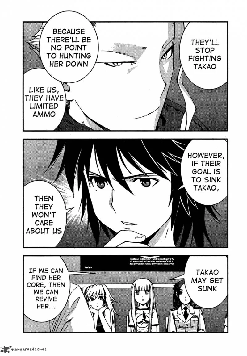 Aoki Hagane no Arpeggio Chapter 38 page 17