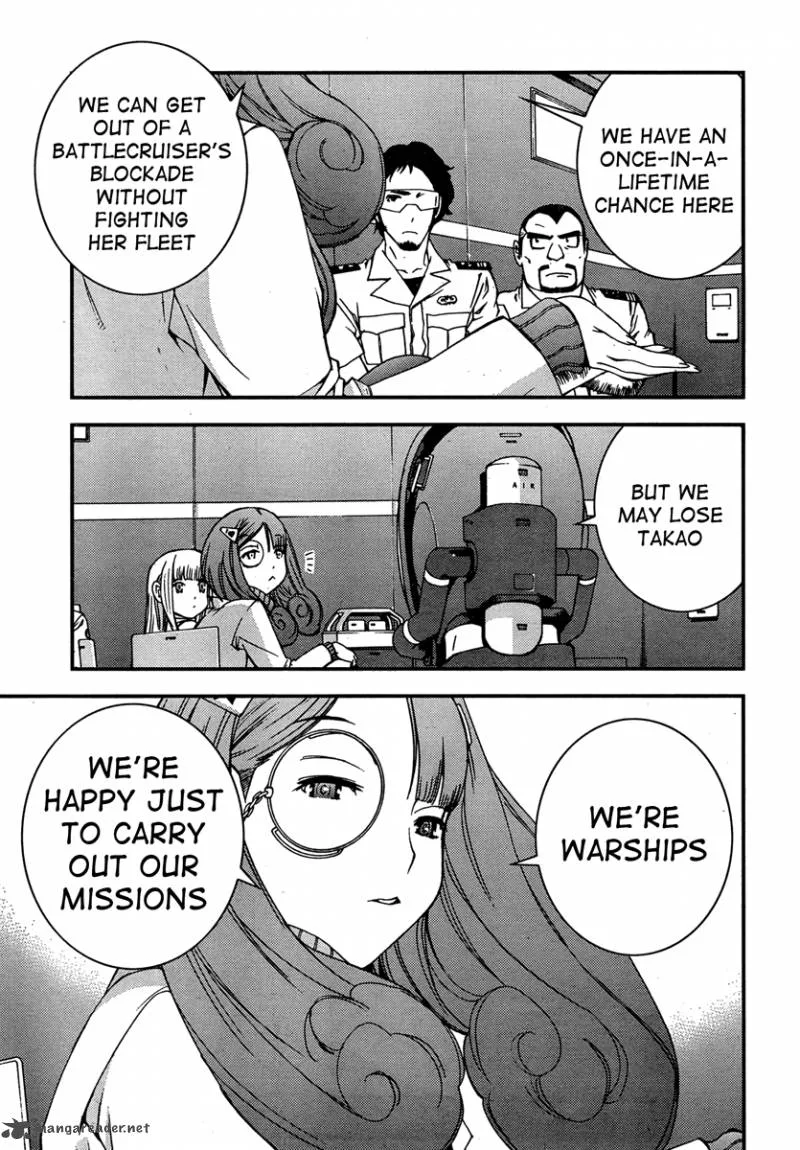 Aoki Hagane no Arpeggio Chapter 38 page 11