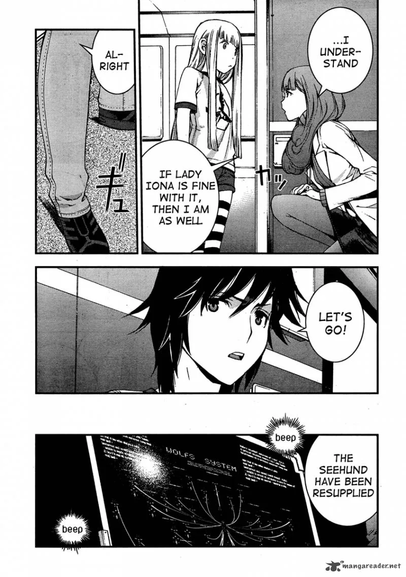 Aoki Hagane no Arpeggio Chapter 38 page 25