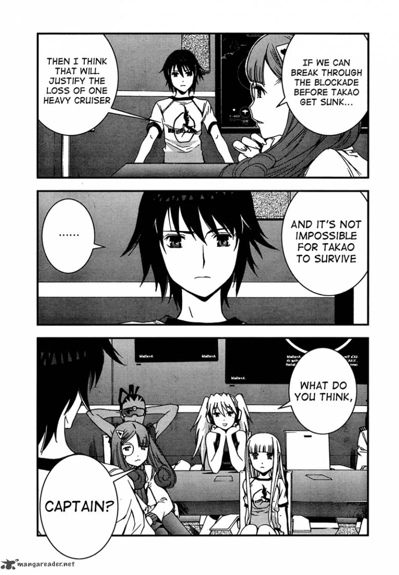 Aoki Hagane no Arpeggio Chapter 38 page 15