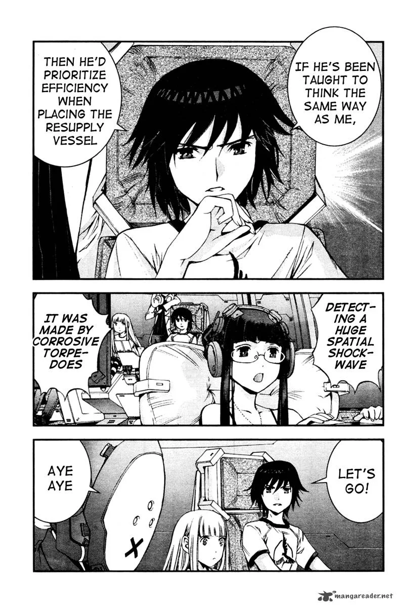 Aoki Hagane no Arpeggio Chapter 40 page 9