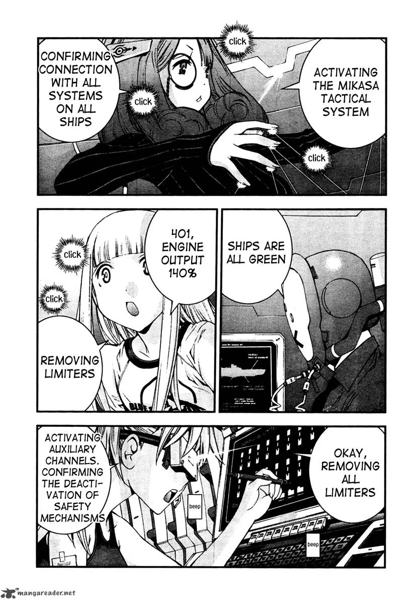 Aoki Hagane no Arpeggio Chapter 40 page 28